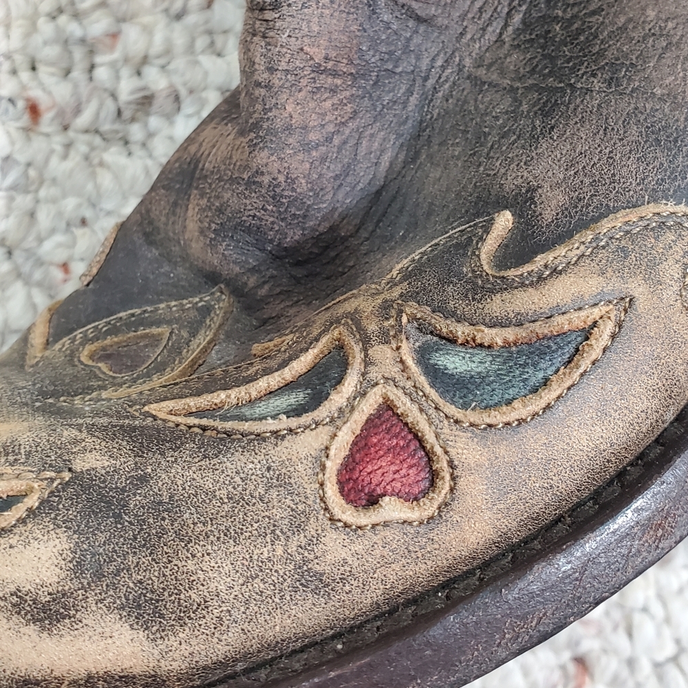 Dan Post Vintage Bluebird Western Boots Size 6 - Picture 10 of 10